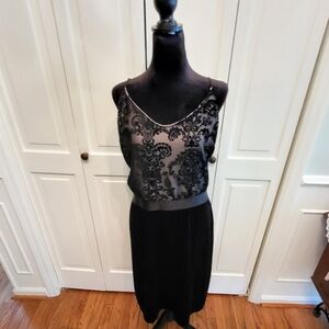 NWT plus size flocked velvet dress XXL Whimsygoth Party Holiday Festive Glam